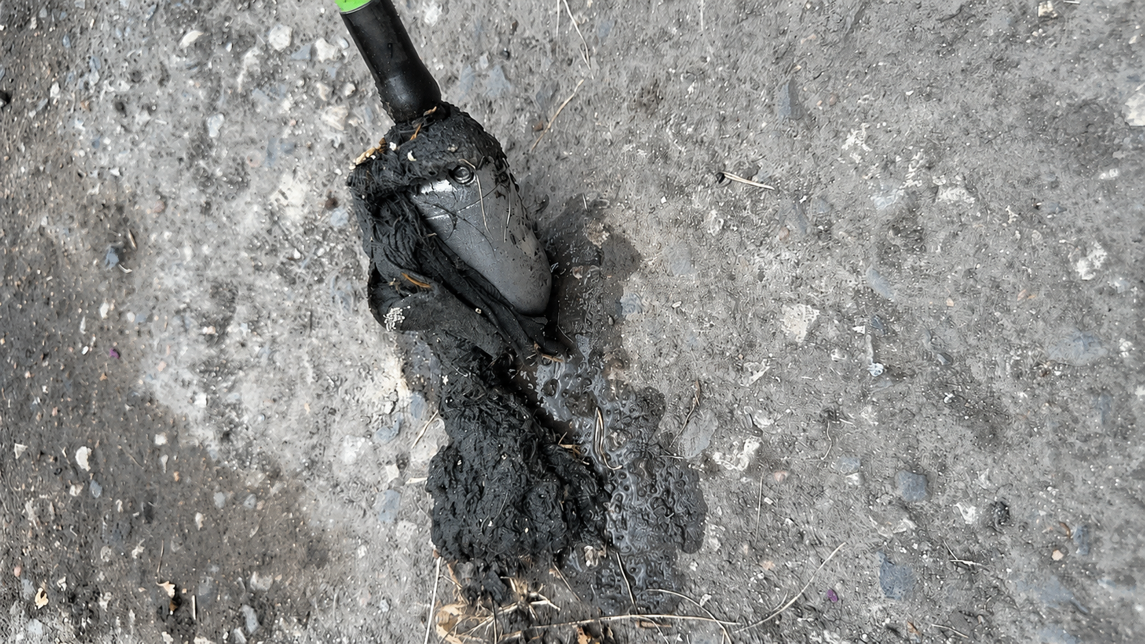 Drain line after hydro jetting service