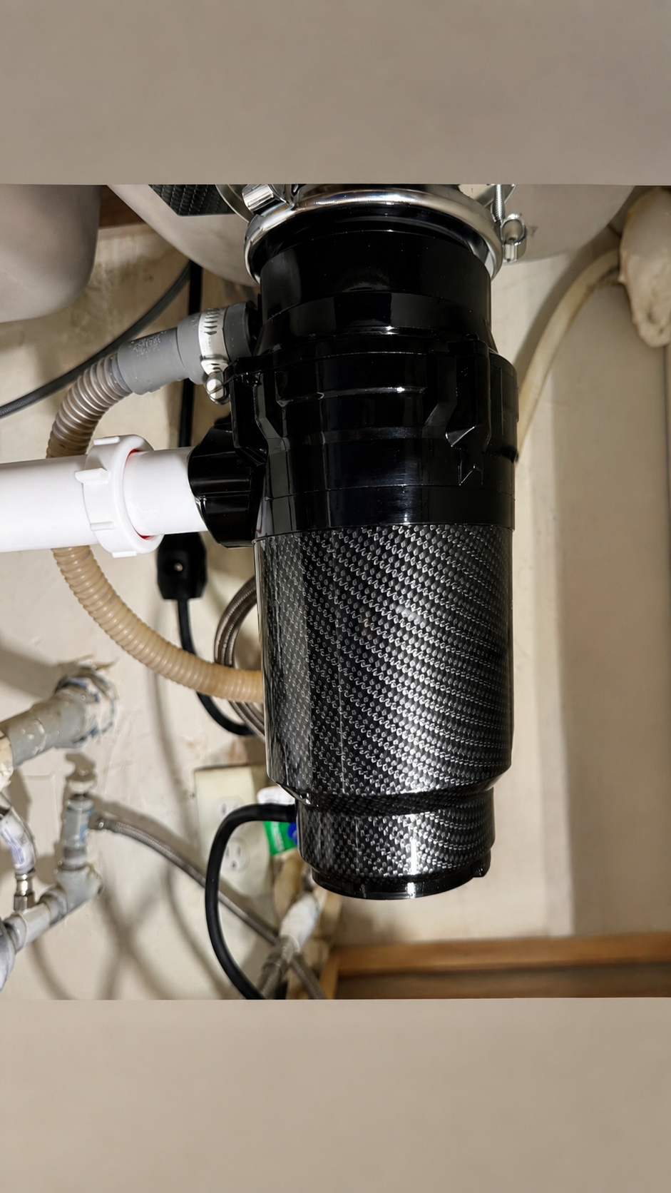 Sink or faucet fixture after repair or installation