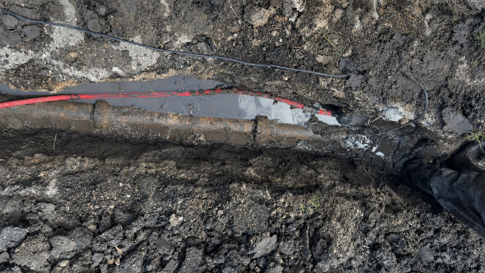 Plumbing system condition before repiping service