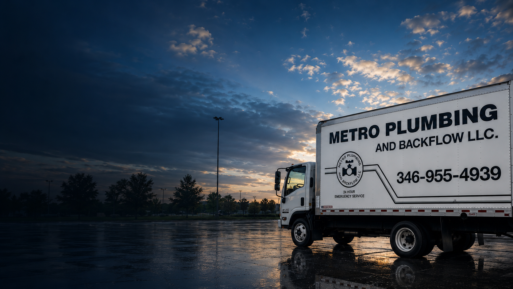 Metro Plumbing & Backflow LLC service truck
